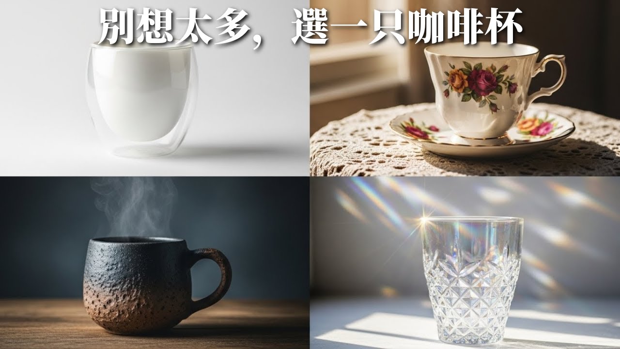 【榮格心理測驗】選一隻杯子，看穿你為什麼活得這麼累？深度解析你的「情緒陰影」與「邊界」