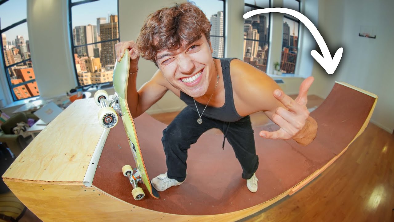 Building a Skatepark in My NYC Apartment