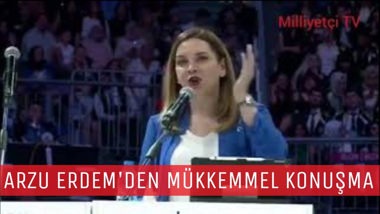 MHP'Lİ ARZU ERDEM M&Uuml;KEMMEL KONUŞMASI