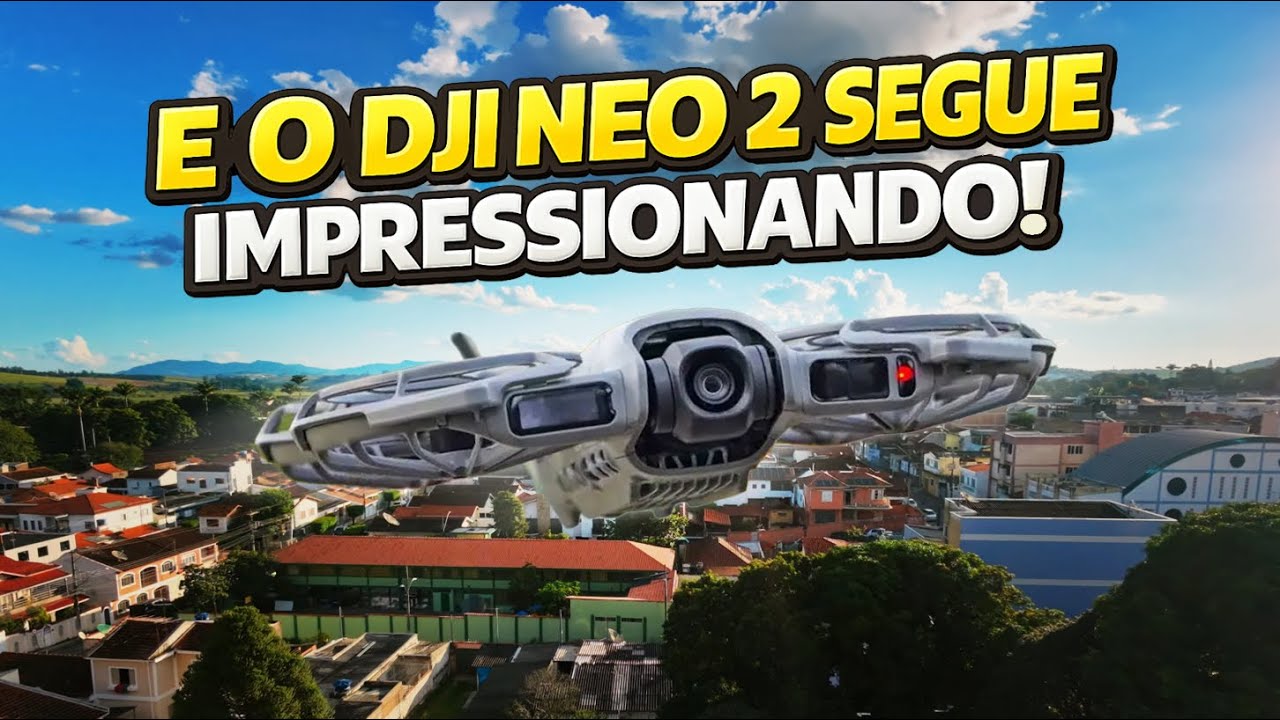 Como o DJI Neo 2 e a Osmo Nano Facilitam Tudo! #dronebrasil #djineo2 #djiosmonano
