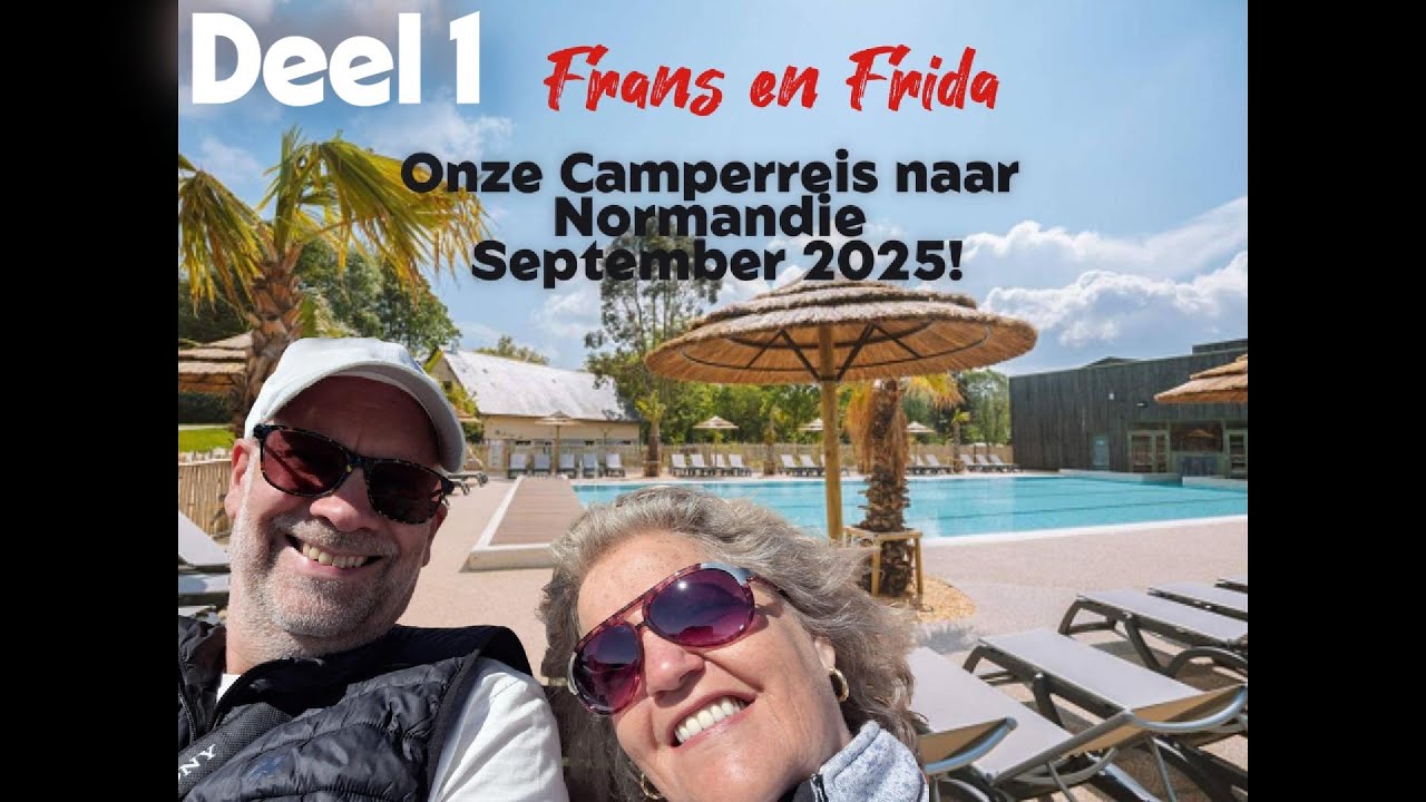 #8 Normandi&euml; deel 1 Onze eerste reis met een Camper, gaat dit bevallen ?