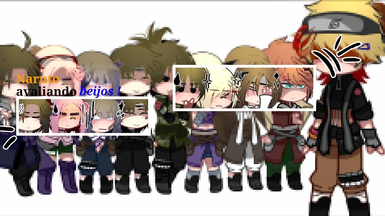 —𝑁𝑎𝑟𝑢𝑡𝑜 𝑎𝑣𝑎𝑙𝑖𝑎𝑛𝑑𝑜 𝑏𝑒𝑖𝑗𝑜𝑠 !🍃10+ [sasunaru, gaanaru?] 🇧🇷🇺🇸🇪🇸
