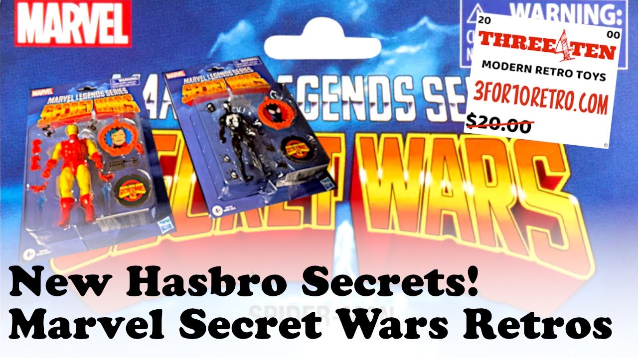 Hasbro Marvel Legends Retro Secret Wars Action Figures