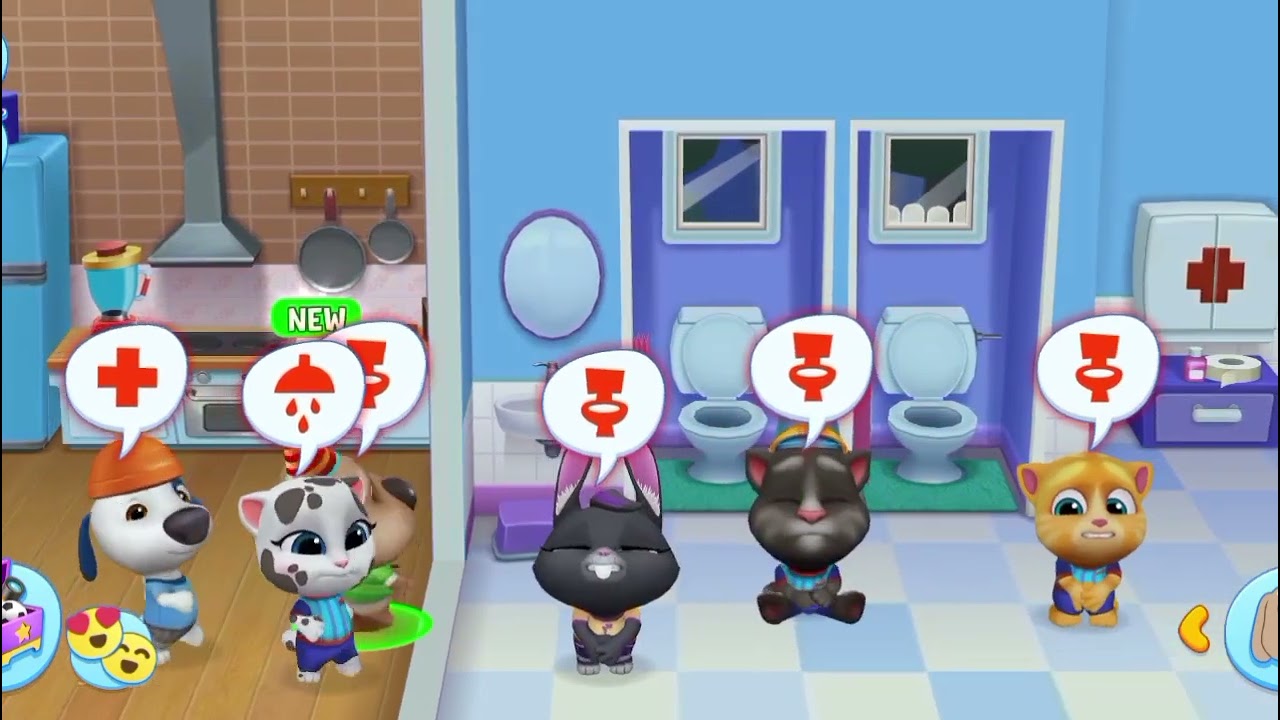 Talking tom friends 