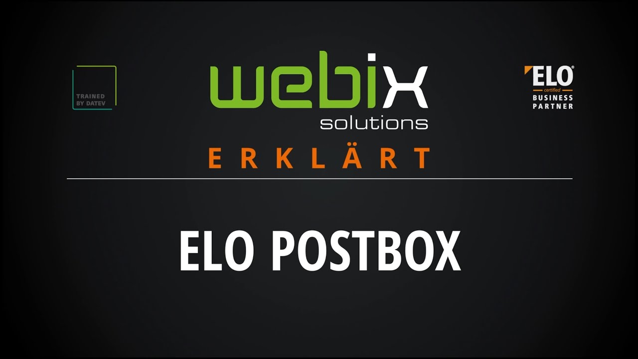 webix erklärt: ELO POSTBOX