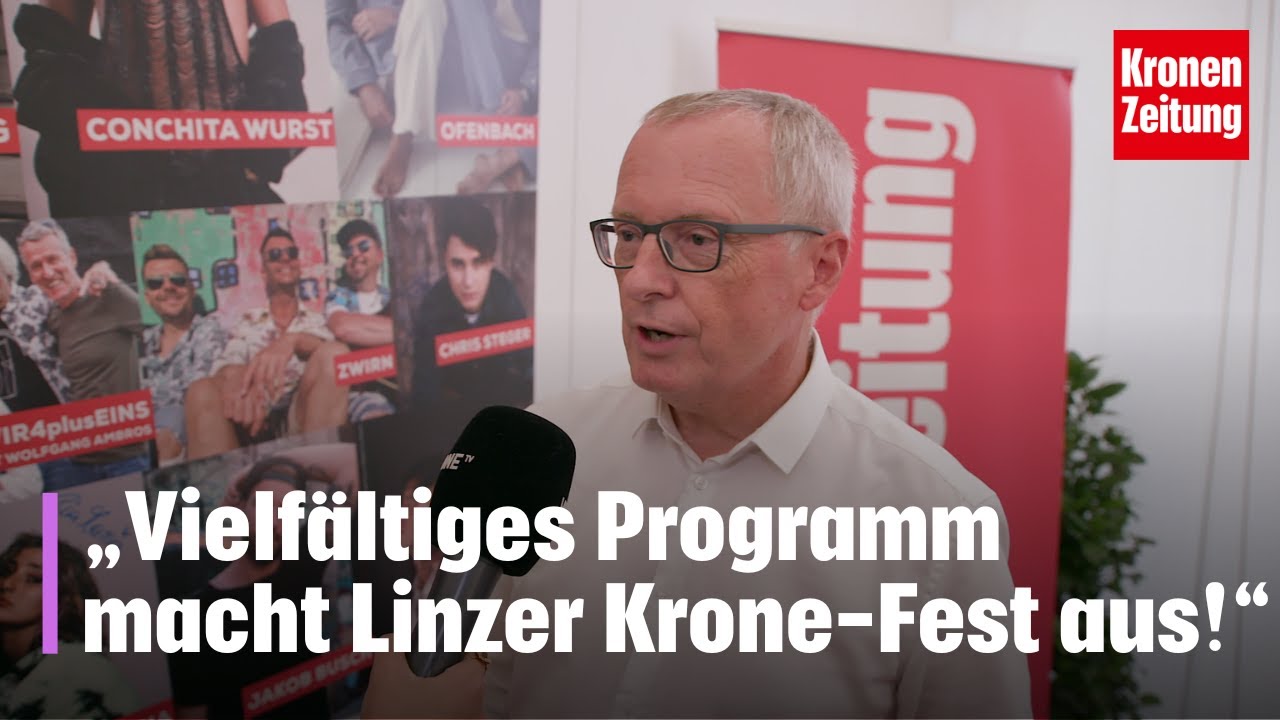 Klaus Herrmann: „Vielfältiges Programm macht Krone-Fest aus!“ | krone.tv ADABEI