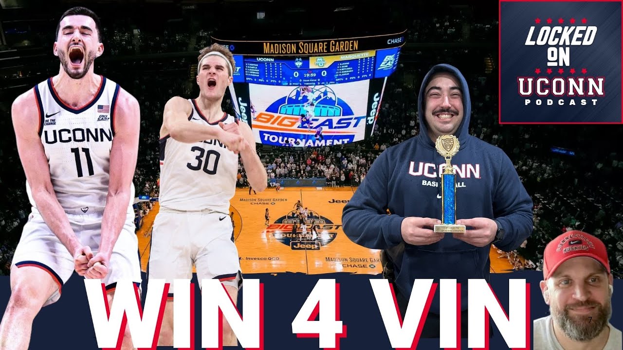 UConn ERUPTS with 22-5 Run to BURY Villanova! Next Up: Battle-Weary Creighton!