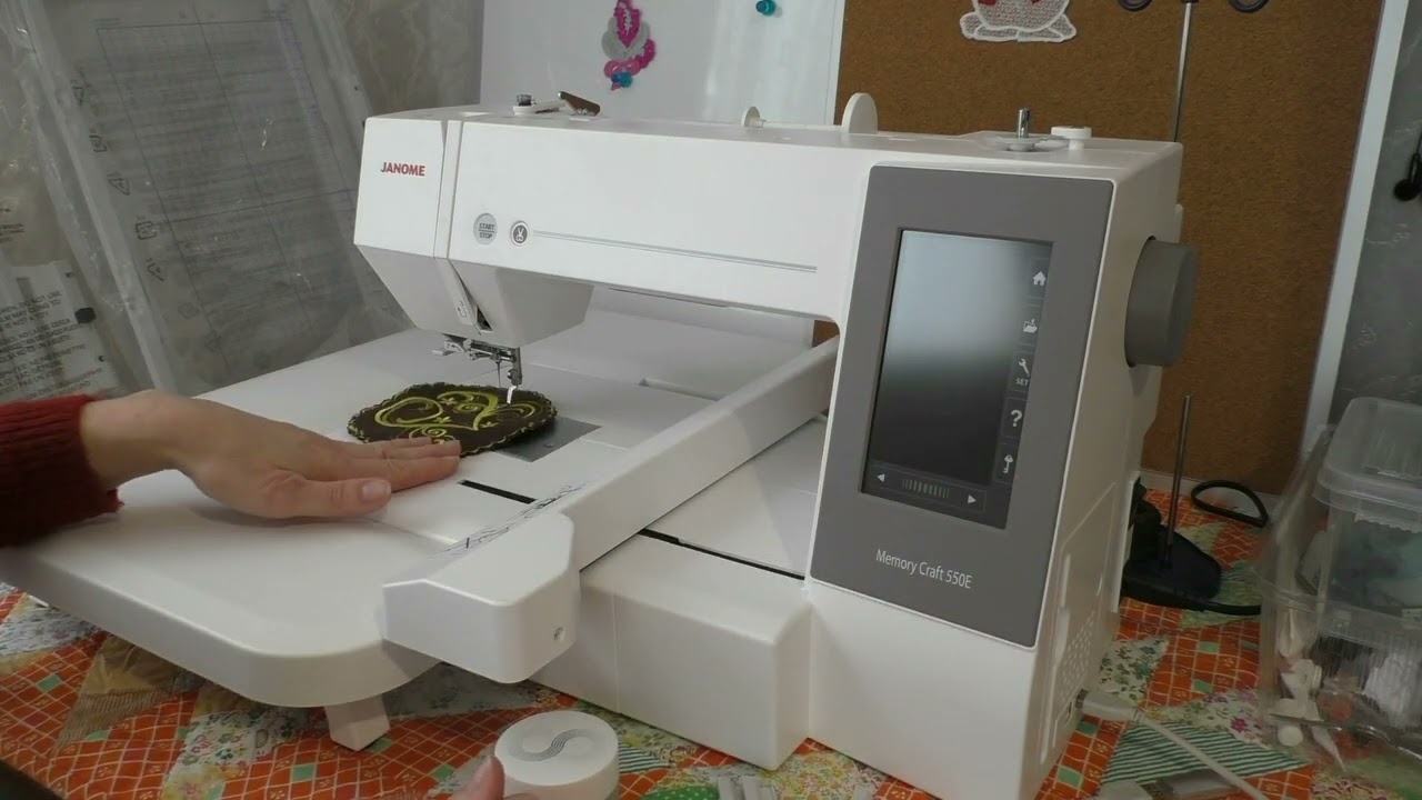Janome Memory Craft 550e. Критерии выбора.