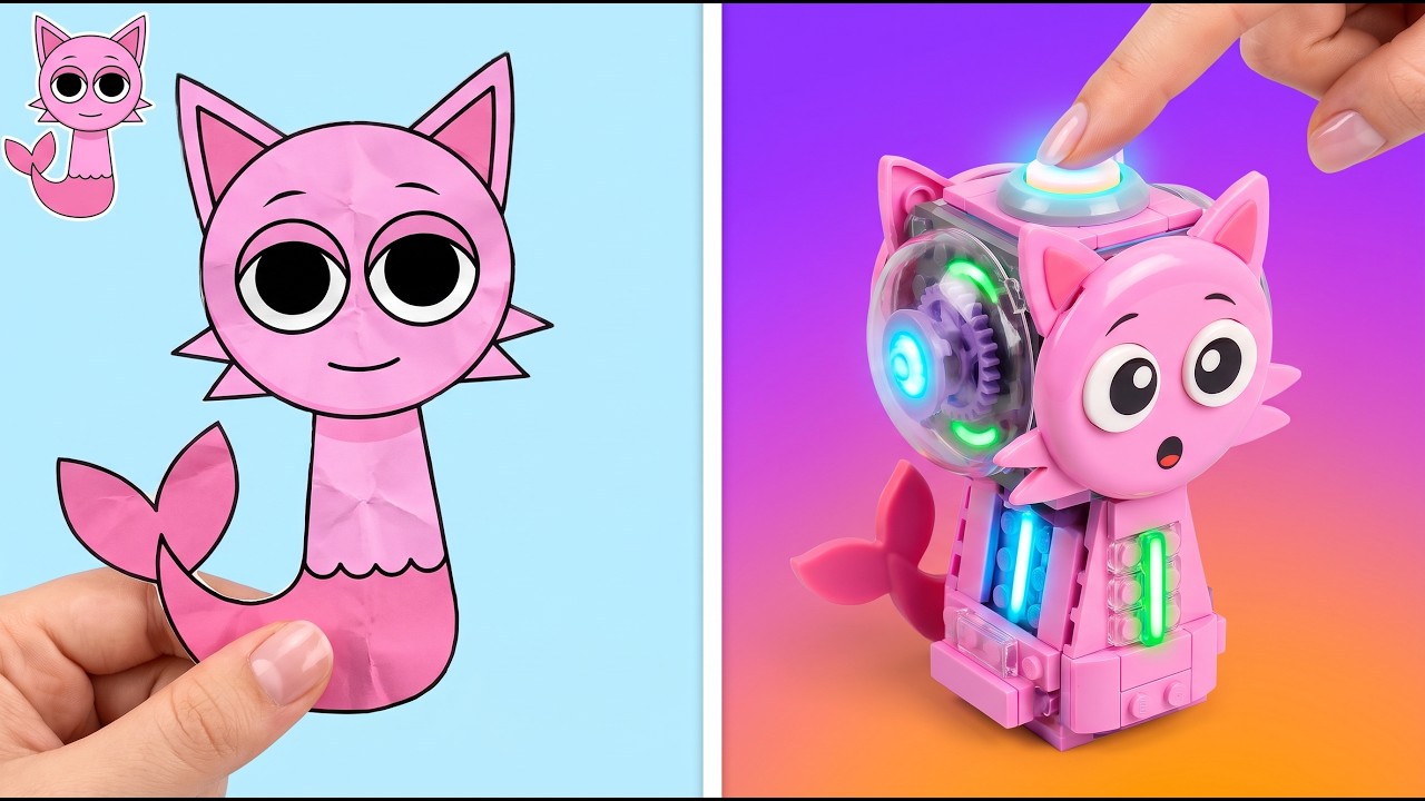 All SPRUNKI Are Cats?! Meow! 🐈 *NEW Sprunki In Different Worlds Game Book*