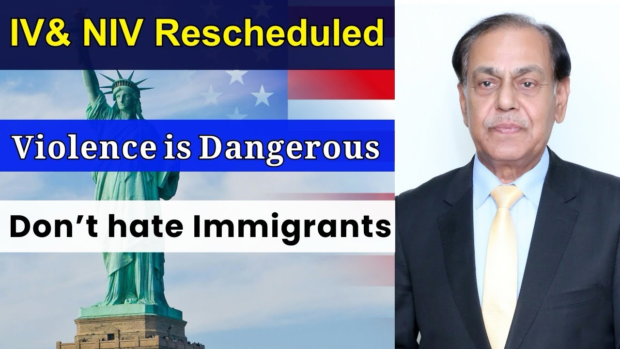 IV & NIV Rescheduled due to Security Concerns