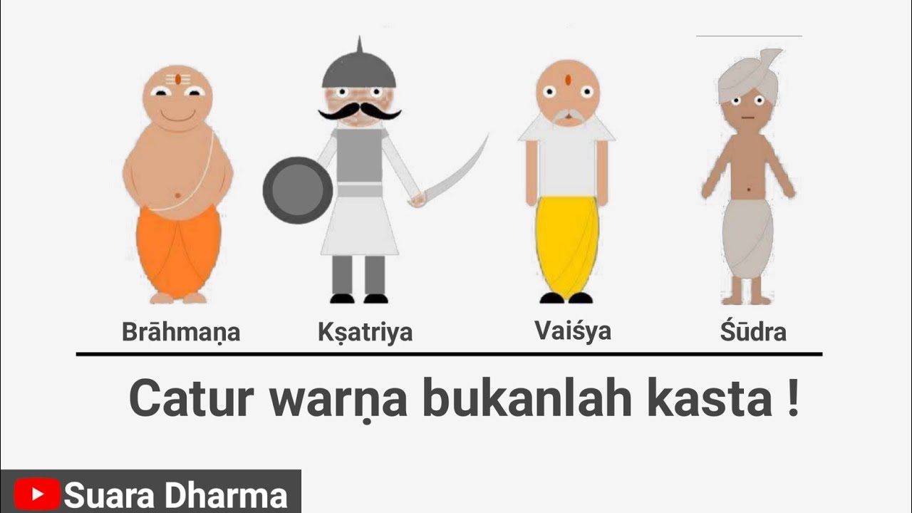 Perbedaan catur warna dengan sistem kasta
