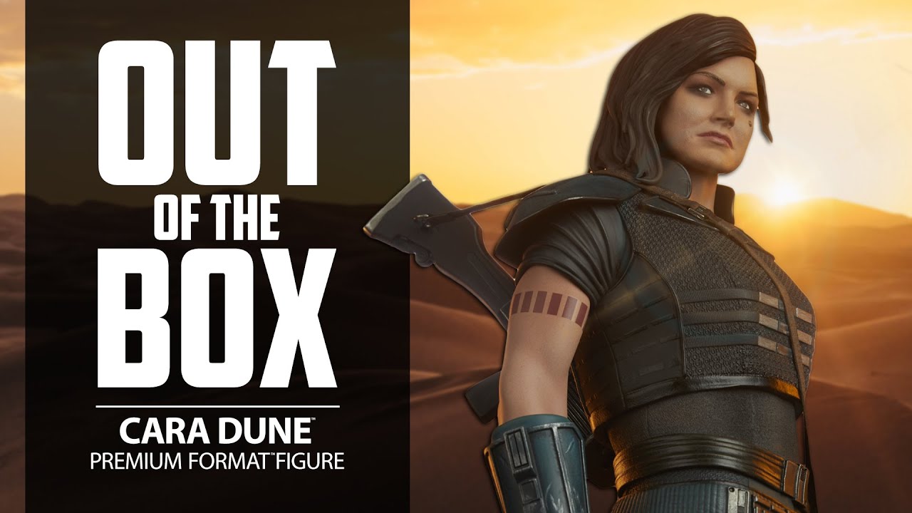 Cara Dune The Mandalorian Premium Format Figure Star Wars Statue Unboxing | Out of the Box