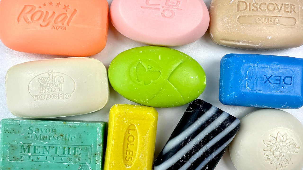 ASMR Carving soap. Soothing cutting soap | ASMR Soap.