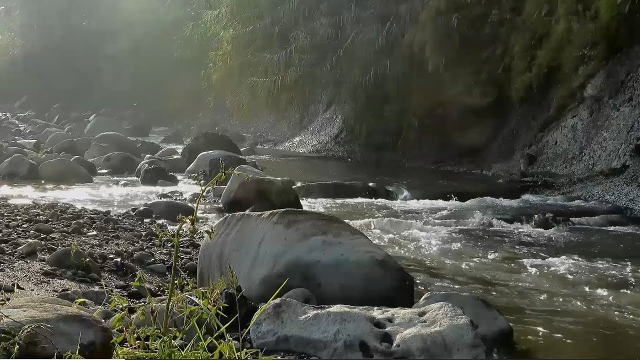 TENANGKAN PIKIRAN ANDA, DENGARKAN SUARA AIR INI, ALAM YANG DAMAI, HILANGKAN PENAT #relaxing #nature