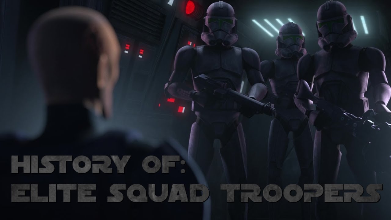 The History of the Elite Squad Troopers | The Bad Batch