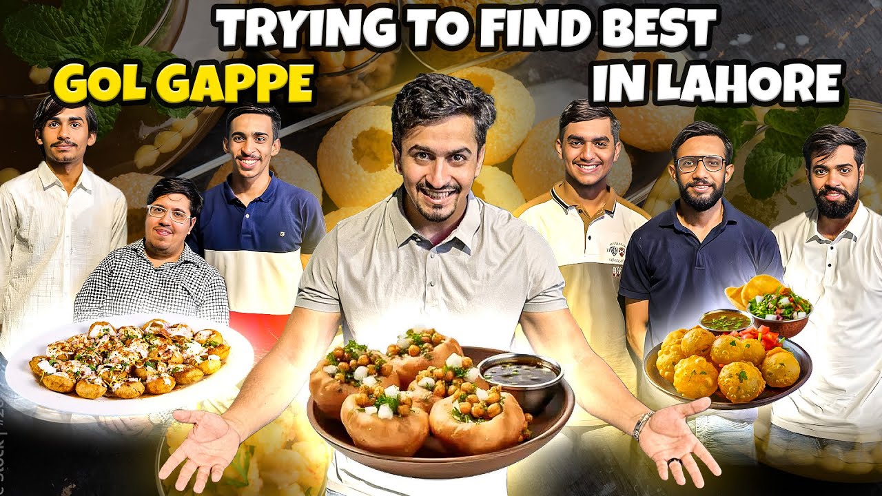 Finding Best Gol Gappe in Lahore | Worst to best rated 👌🏻