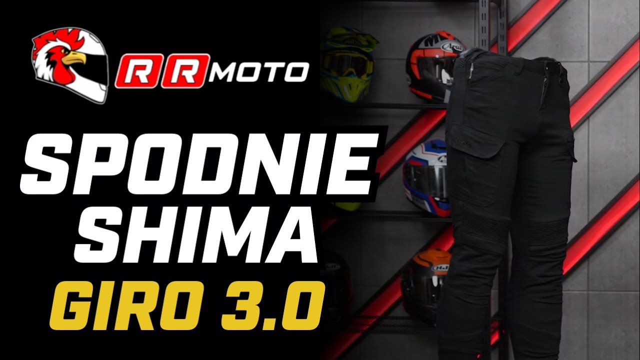 JEANSY MOTOCYKLOWE SHIMA GIRO 3.0