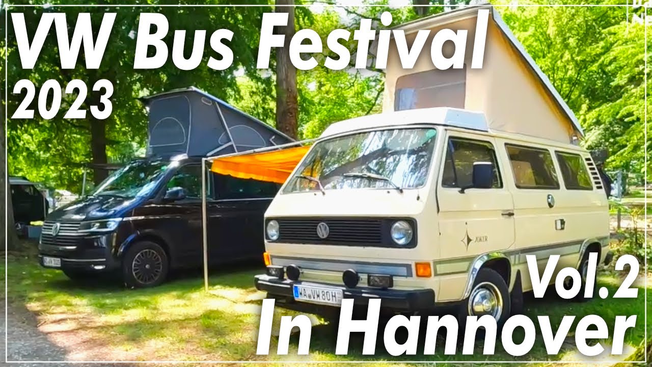 【Vol.2】VW BUS FESTIVAL 2023 in Hannover｜VWが主催する16年ぶり開催されたワーゲンバスだけのイベントに行ってきました！【散歩動画】
