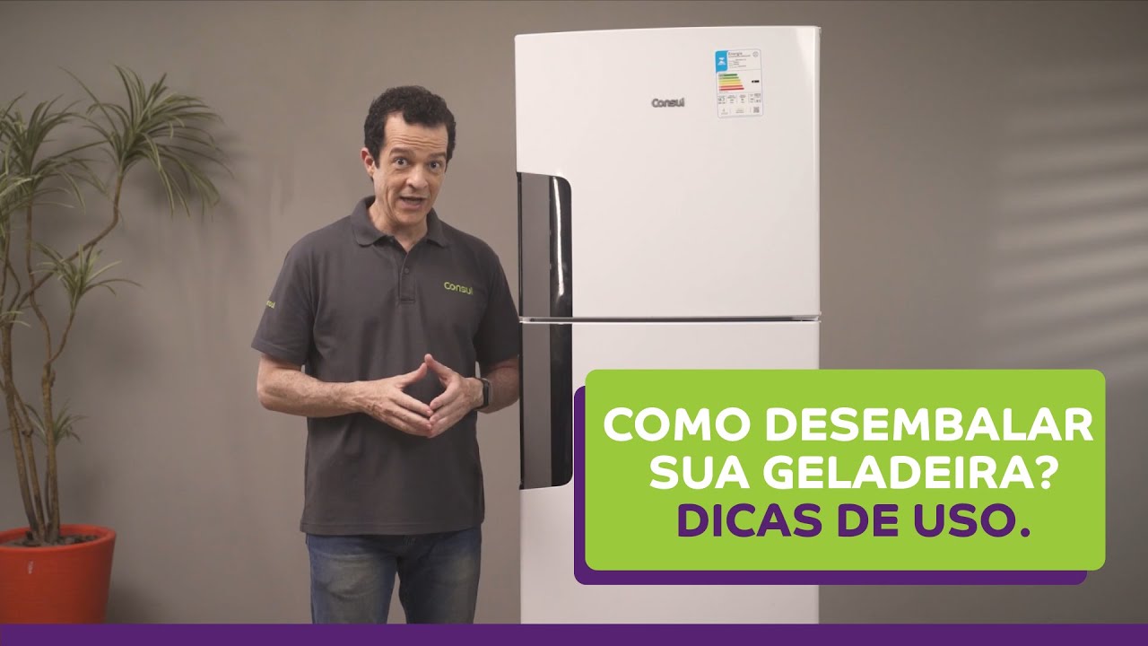 Como instalar geladeira? #ConsulAjuda