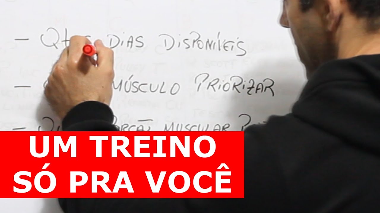 COMO MONTAR UM TREINO PERFEITO PARA VOCÊ