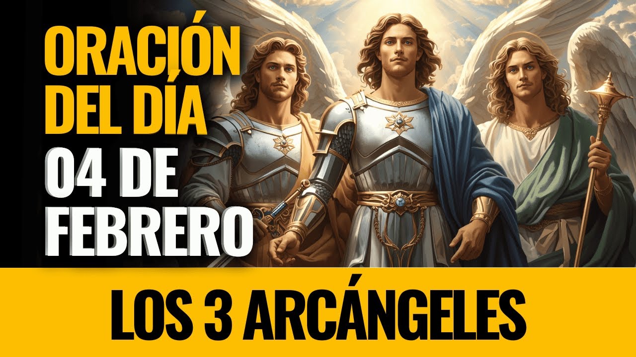 ¡Los 3 Arcángeles sostienen tu fe aun en los momentos difíciles! Ruega con fe