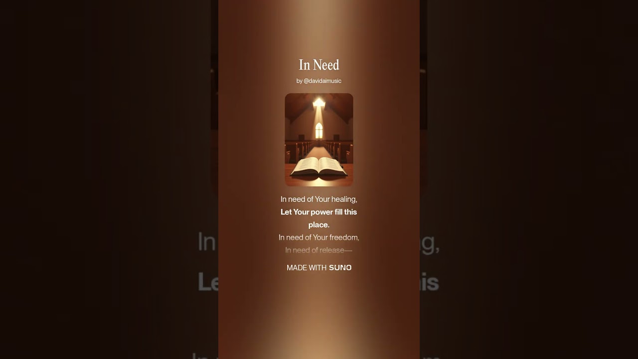 In need | original song #music #christianmusic #worshipmusic #cleanmusic 