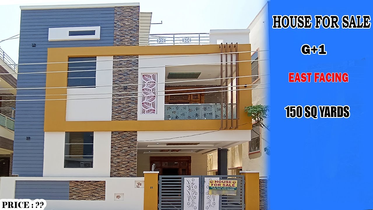 INDEPENDENT HOUSE FOR SALE || G+1 || EAST FACING || 150 SQ YARDS || URK PROPERTIES