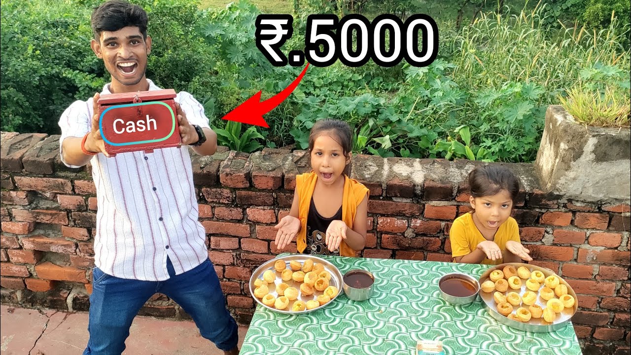 Biggest Pani Puri Challenge - Worth 5000 Thousand