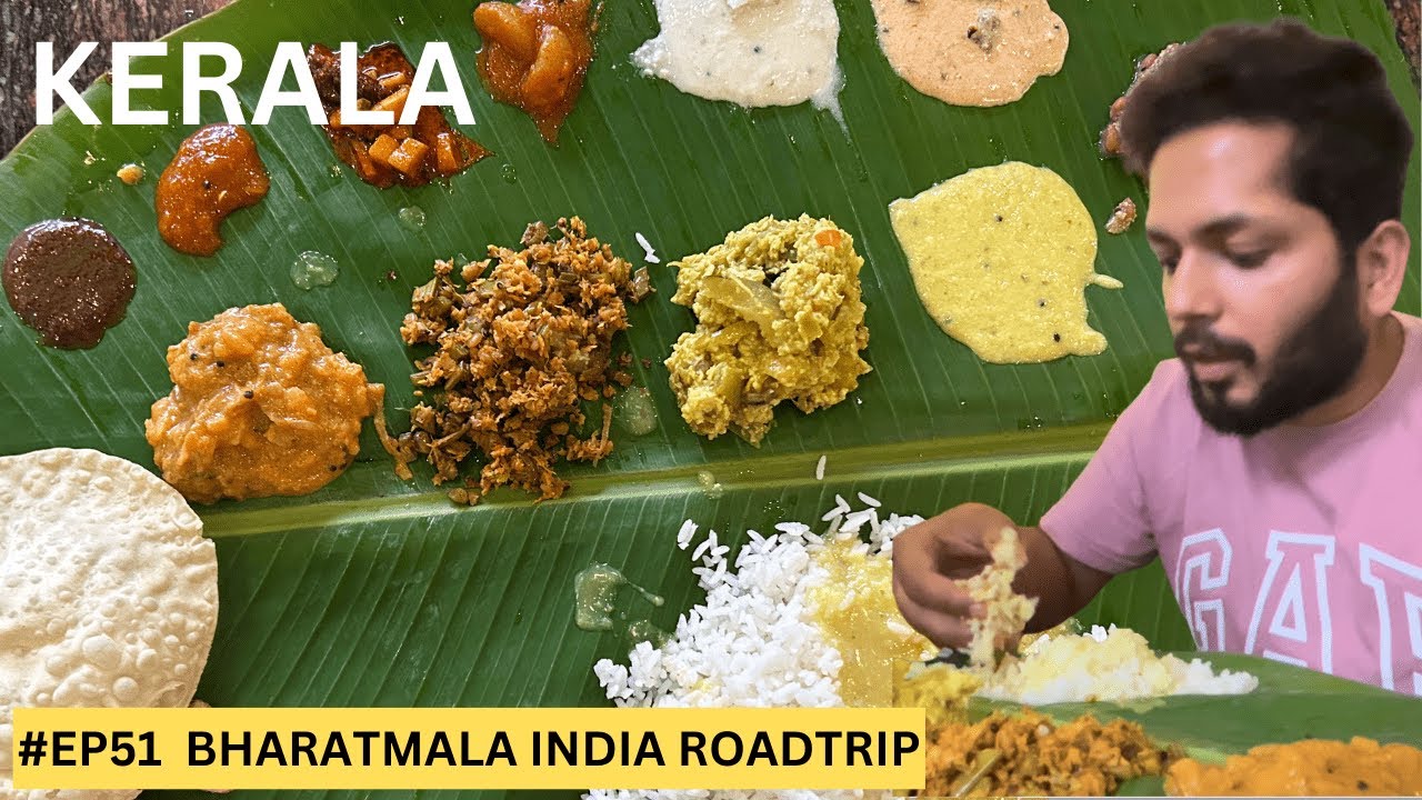 TRIVANDRUM SADHYA|TRIVANDRUM TOURIST PLACES |WORLDS RICHEST TEMPLE|20000KM BHARATMALA ROADTRIP#EP-51
