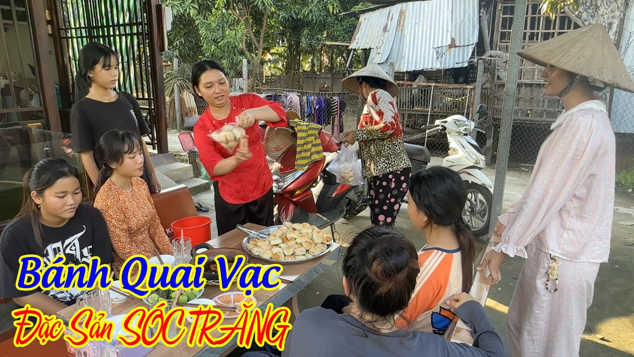 Có Dịp Đi SÓC TRĂNG Mua Thùng Bánh Quai Vạc Nhân Dừa Về Bán Cho Bà con Thưởng Thức \ DD ĐQ#830