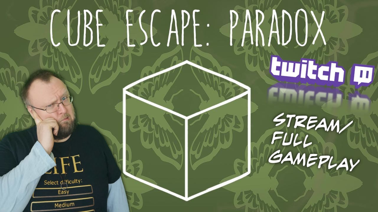 Cube Escape: Paradox (Rusty Lake Rätselzeit Stream #1) [Full Gameplay]