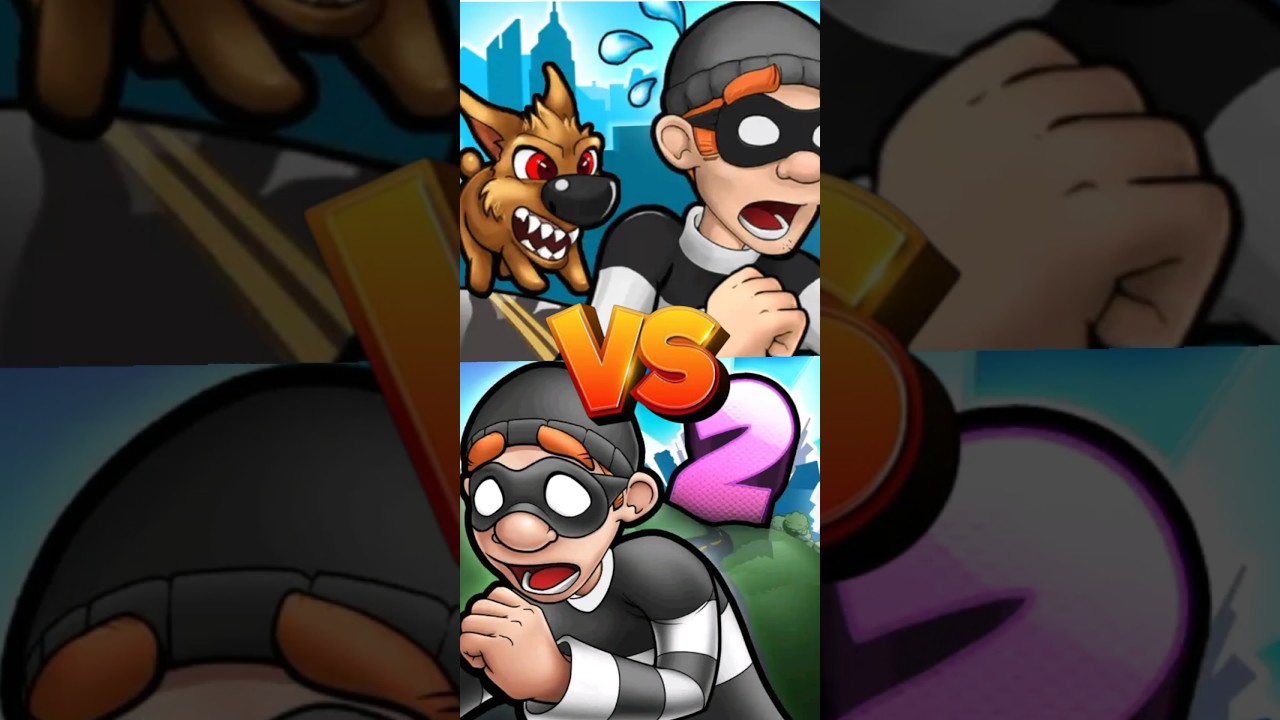 Robbery Bob Vs Robbery Bob 2 🔥 #shorts #viral #youtubeshorts