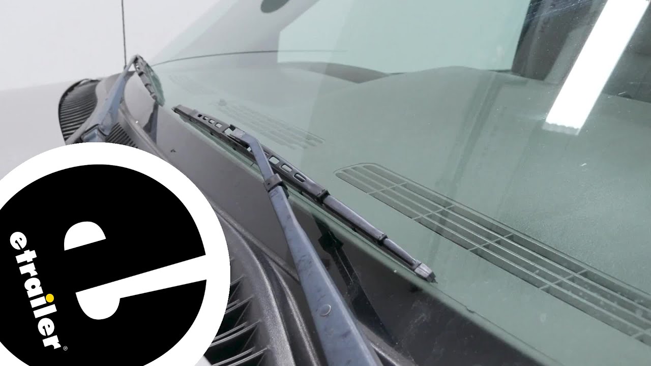 etrailer | An In-Depth Look at the Michelin RainForce Windshield Wiper Blade
