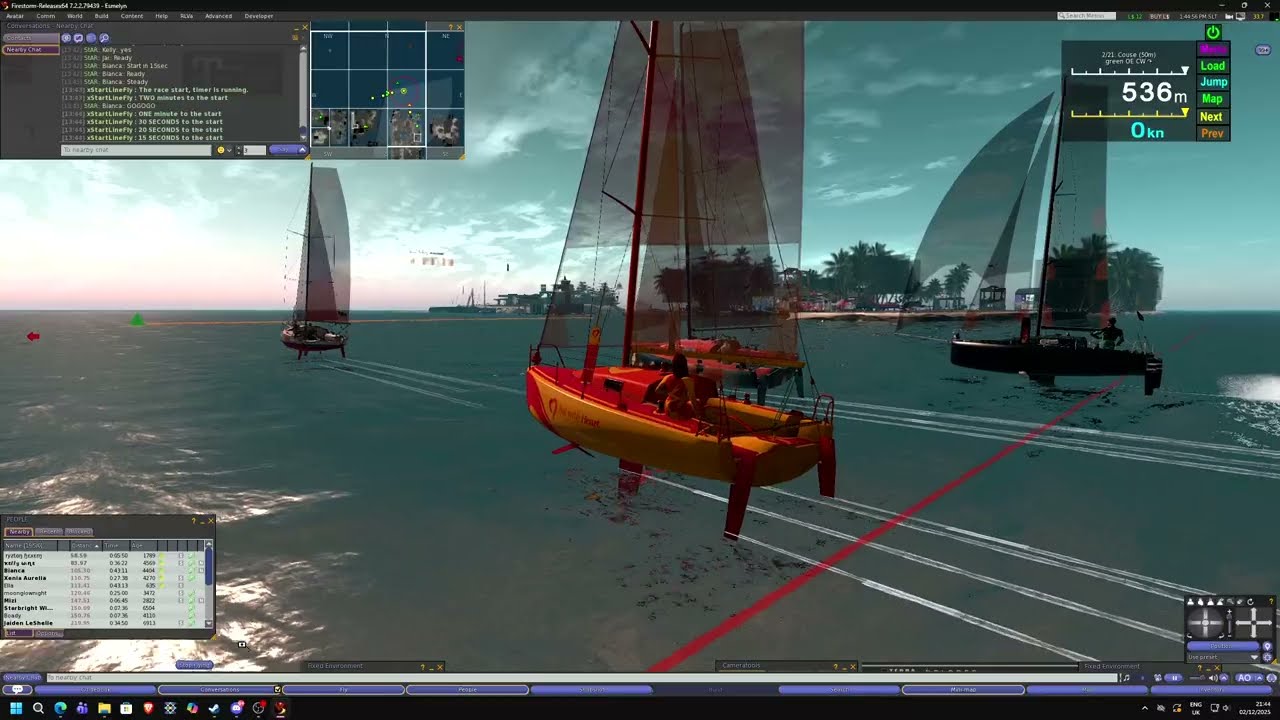 StAR MT Final Race  (second life)
