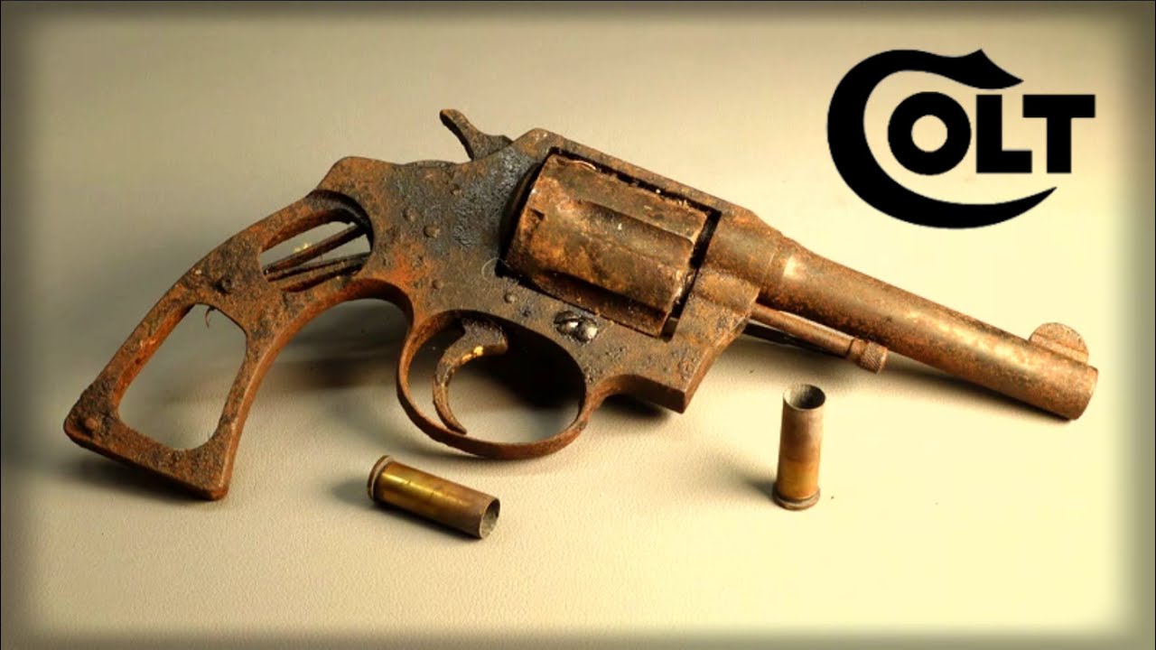 Restoring 1928 Colt Police Positive Revolver, (with test firing). #restoration