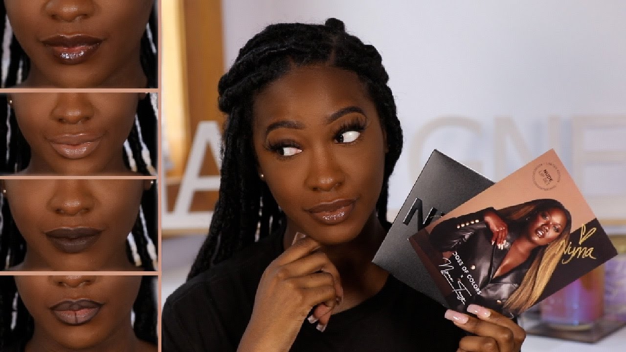 Did Nyma Tang Make The Ultimate Nude Lipstick Set For Dark Skin? l Too Much Mouth