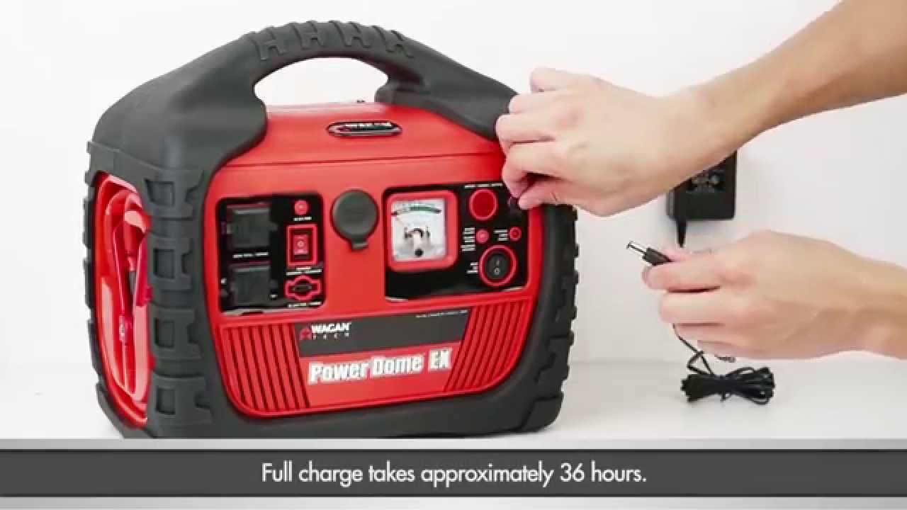 How-to use Wagan Tech Power Dome EX - (#2454) Power Supply