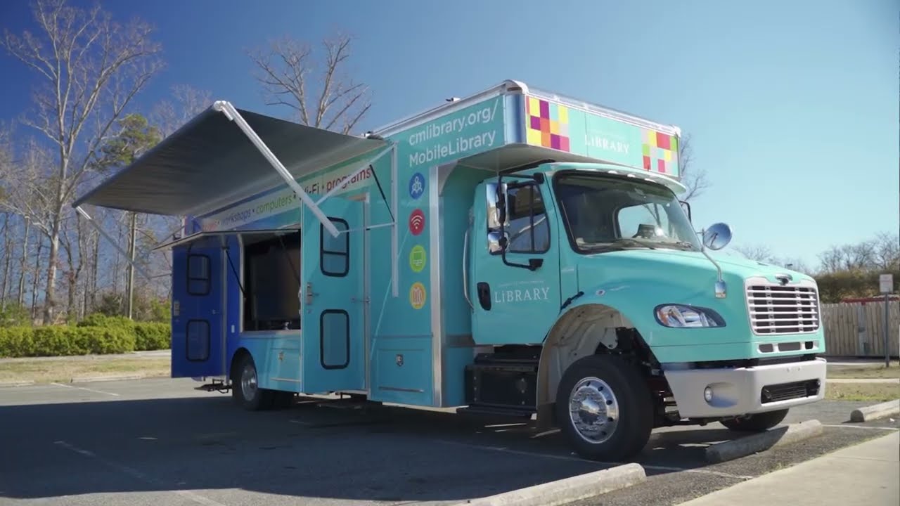 Meet MoLi! Charlotte Mecklenburg Library's new Mobile Library.