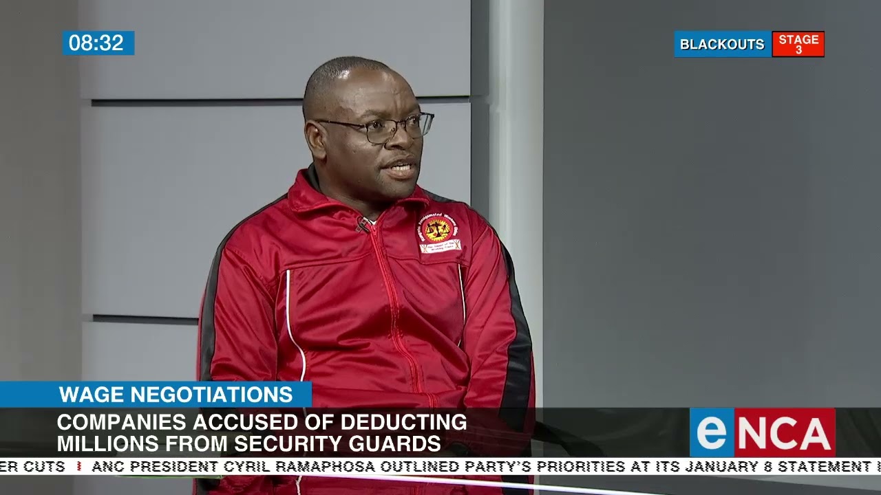 Wage Negotiations | Security guards threaten strike action