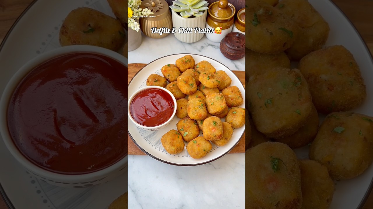 Crispy Veg Nuggets Recipe😍 