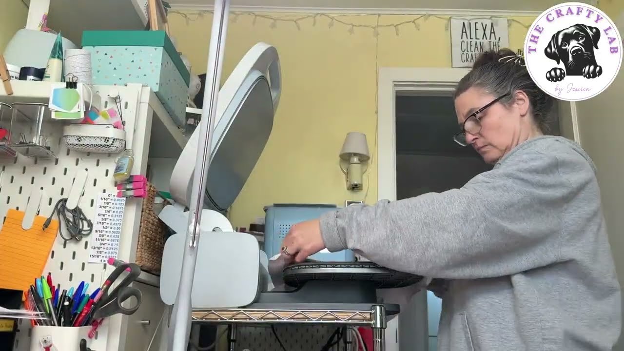 Behind the Scenes at the Crafty Lab - Making a Custom Waffle Towel