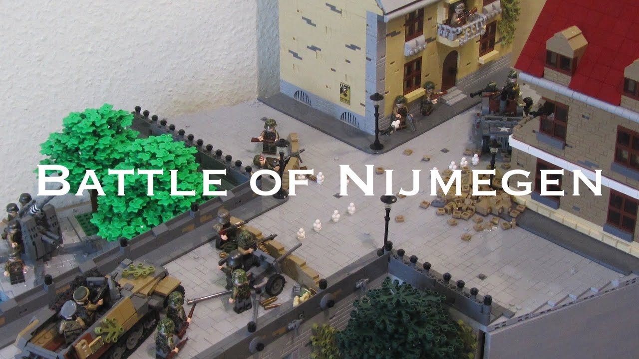 LEGO WW2 Moc - Operation Market Garden (Bridge of Nijmegen)