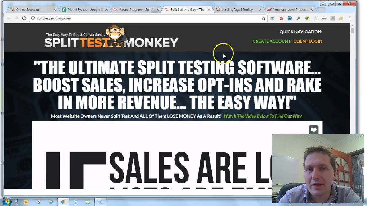 Splittest Monkey Review and Bonuses
