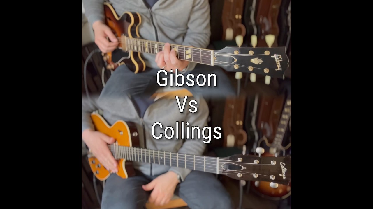 Gibson ES-345 Custom Shop vs Collings 470 JL Electric Guitars
