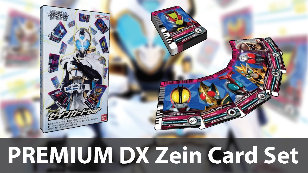 Mở Hộp và Review [Premium Dx Zein Card Extra Set] 4K-60p Video