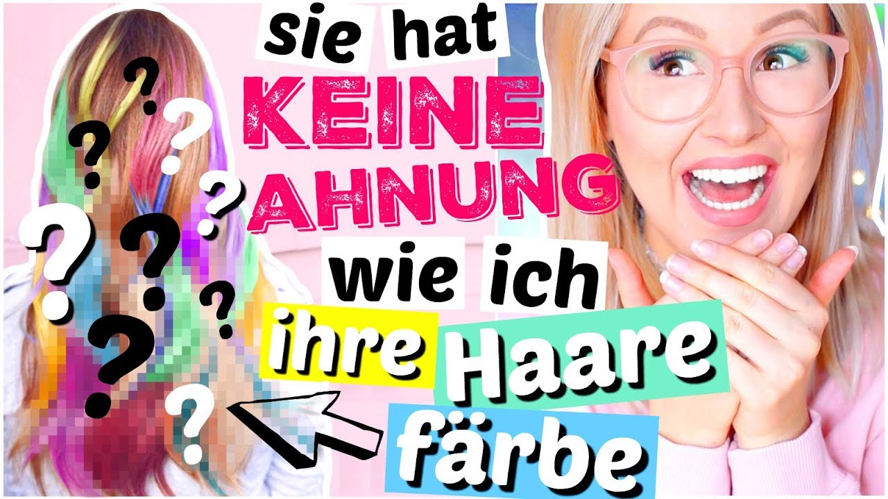 Sie weiß nicht wie ich ihre HAARE FÄRBE! Sie wird mich hassen 🙈 | ViktoriaSarina