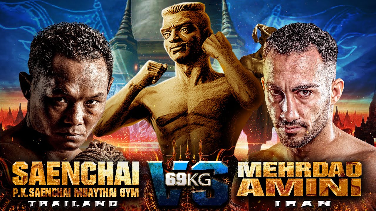 Saenchai P.K.Saenchai Muaythai Gym VS Mehrdad Amini | THAI FIGHT Nai Khanom Tom