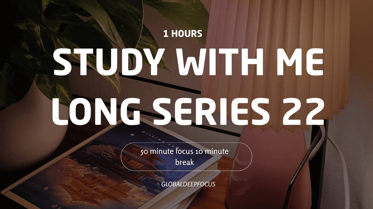 Deep Focus Pomodoro Timer ⏱️ 2×25 Min Work + 10 Min Break | Lofi Ambient Study With Me