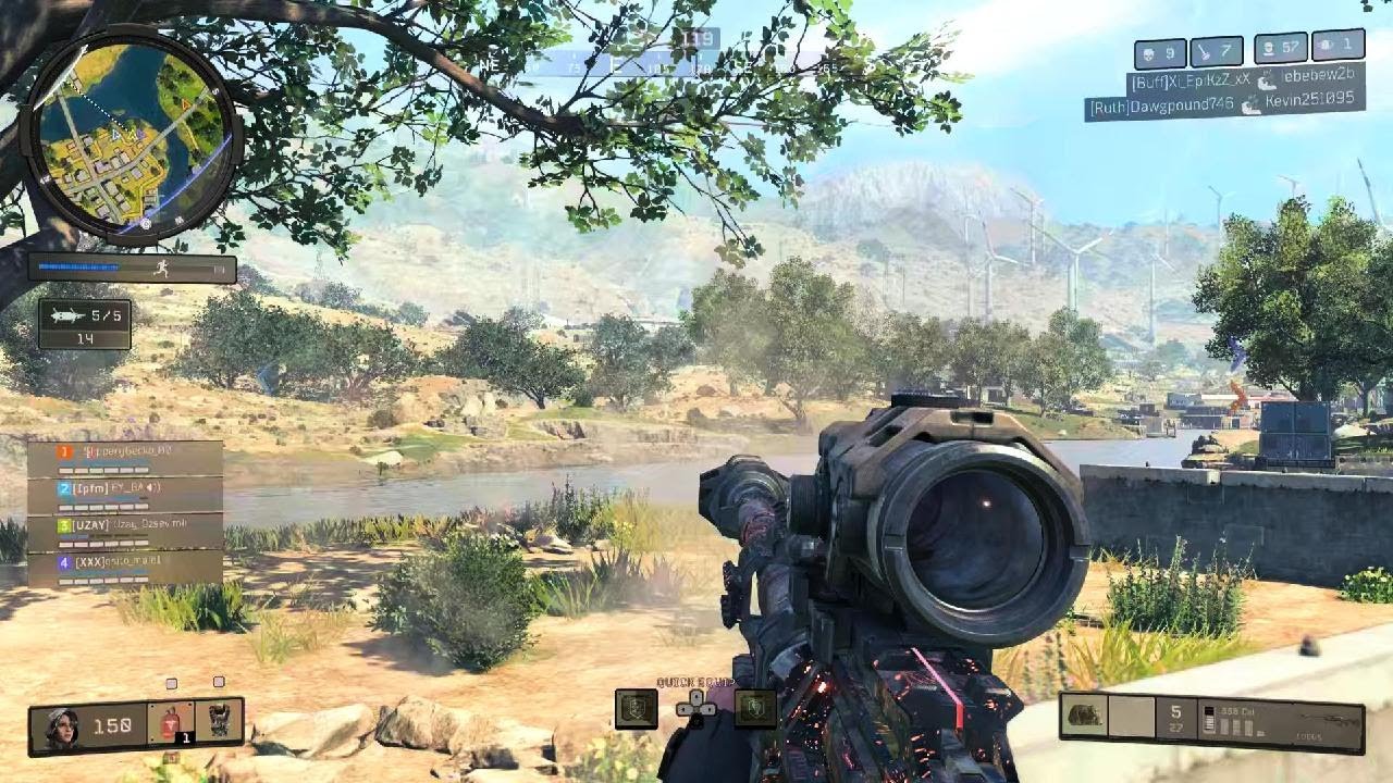 Call of Duty: Blackout Hot Pursuit 16 Kills