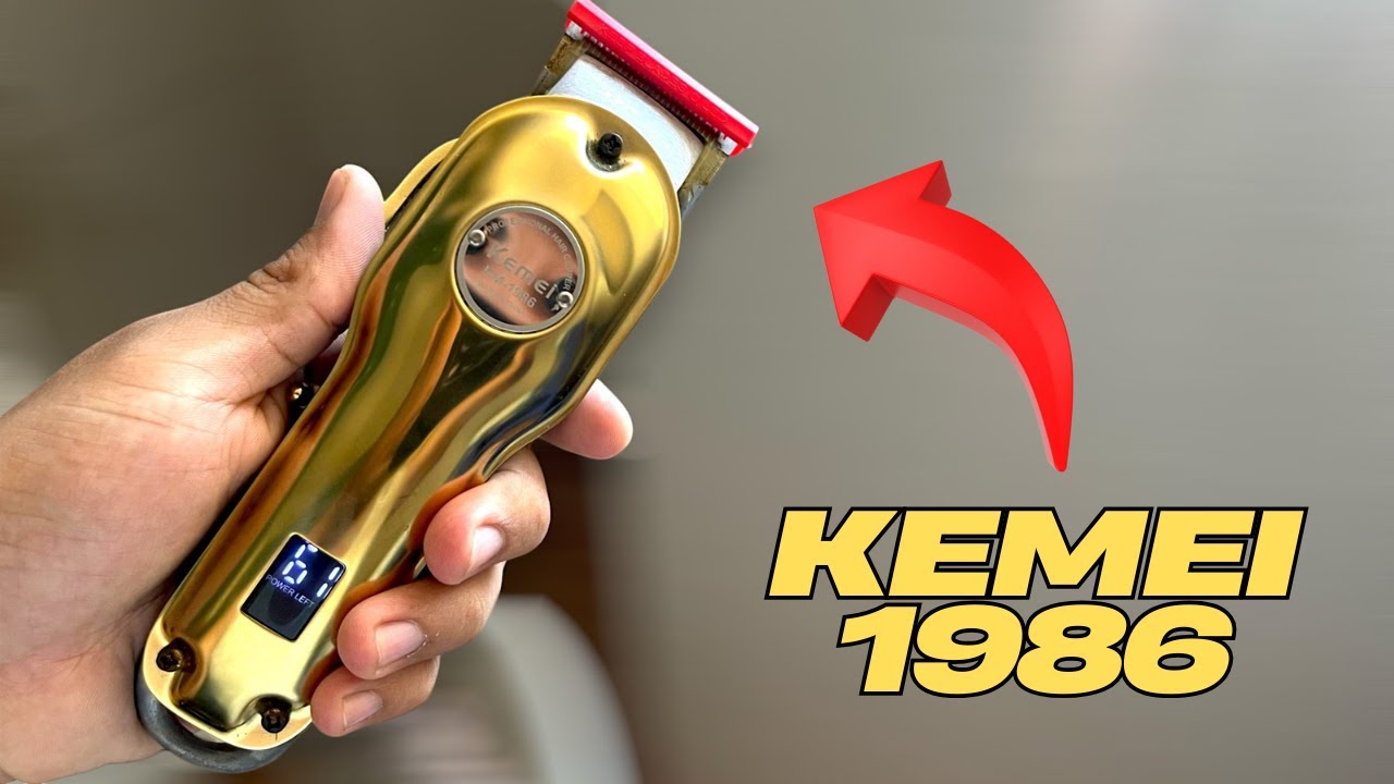 KEMEI 1986: La MEJOR MÁQUINA ECONÓMICA #kemei #kemei1986 #maquinadepelo